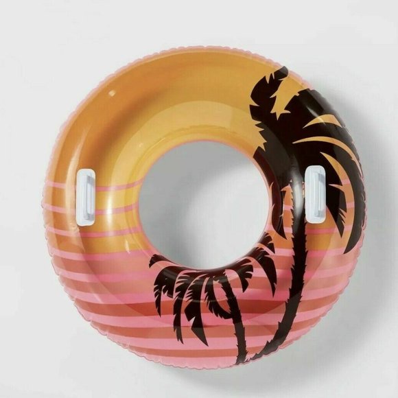 Sun Squad Accessories - SUN SQUAD™ Designer SWIM TUBE Tropical FLOAT TUBE Handles TUBE FLOAT Price CHEAP